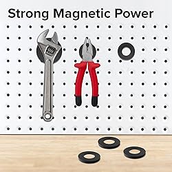Heavy Duty Ring Magnets - Ultra Strong 1.75 Inch