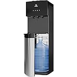 Avalon Bottom Loading Water Cooler Water Dispenser with BioGuard- 3 Temperature Settings - Hot, Cold & Room Water, Durable St