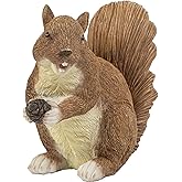 CNFCollection Garden Decoration Squirrel Statue - Adorable Wildlife Sculpture with Pinecone for Outdoor Patio, Lawn, or Garden Décor - Ideal for Nature Lovers