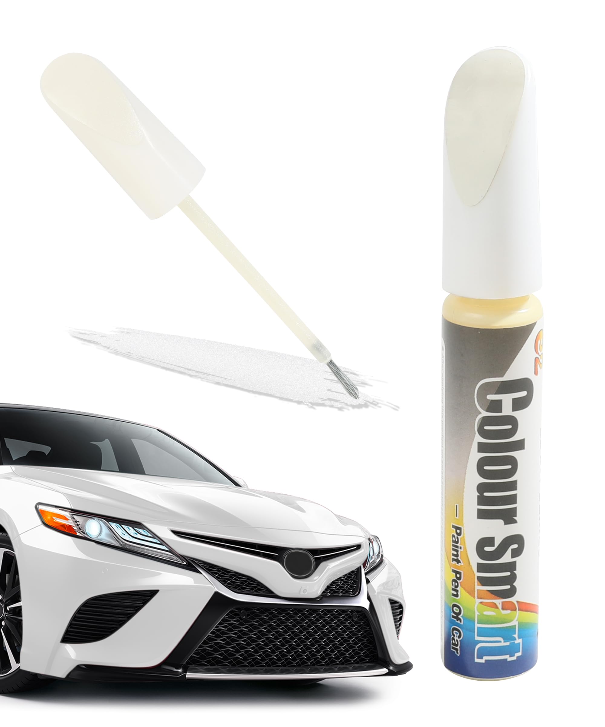 Photo 1 of SCUARI Touch Up Paint Pen,Car Paint Pen,Car Paint Scratch Repair,Car Accessories Car Scratch Remover Pen,Car Touch Up Paint,Car Paint Scratch Repair,Paint Pen for Cars Paint Scratch Repair (White)