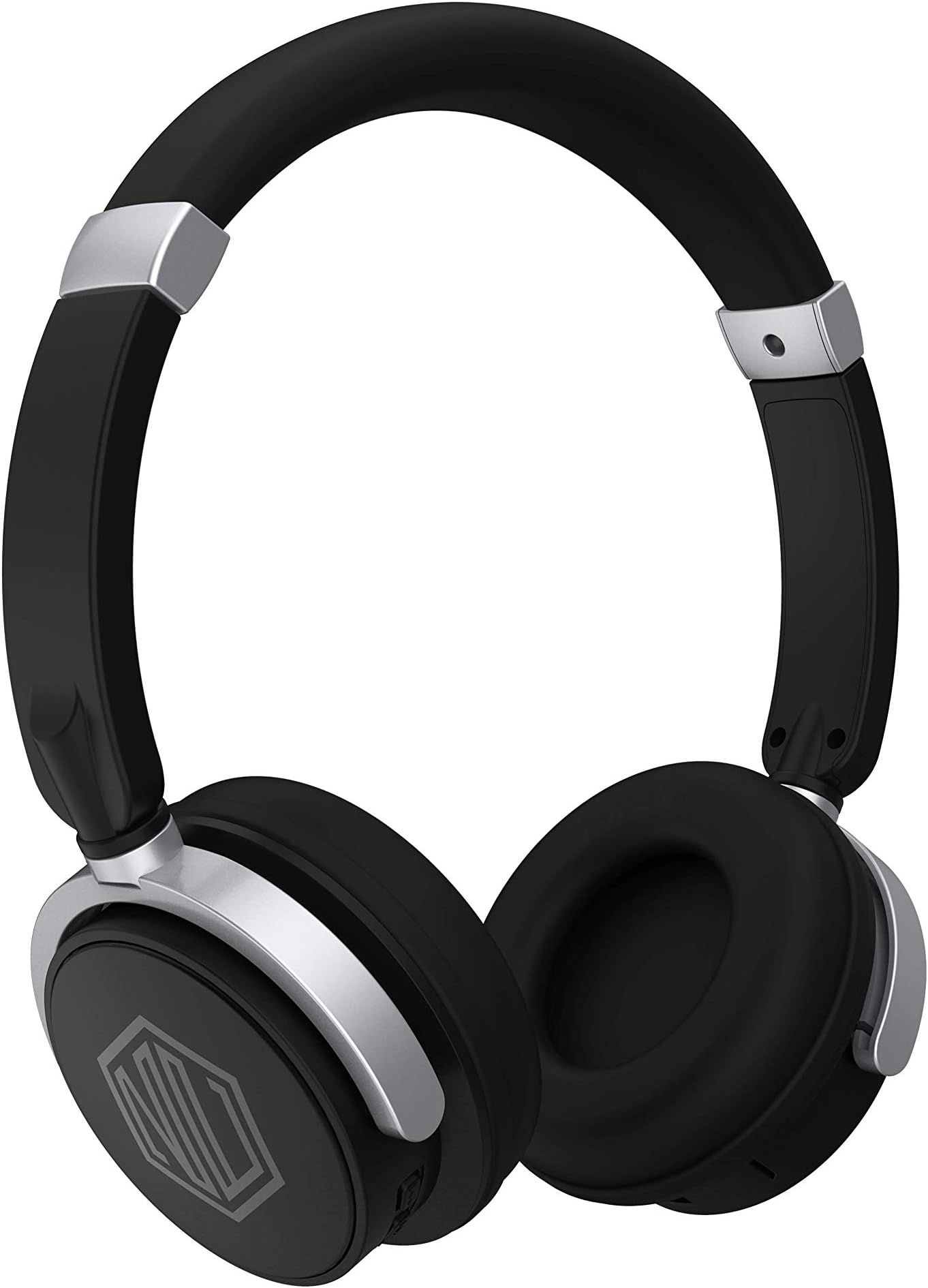 Nu Republic Nu Funx Wireless Headphones with Mic (Black and Silver)