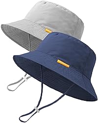 2-Pack Baby Sun Hat Kids Summer UPF 50+ Toddler