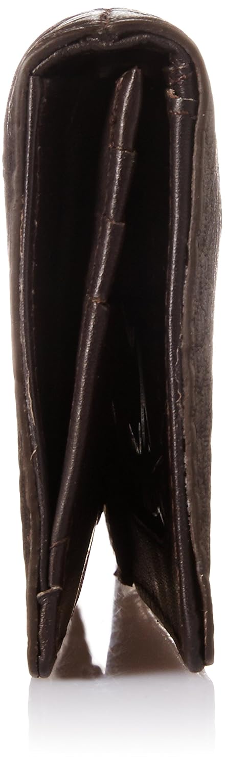 hidesign women's clutch with no (brown red)