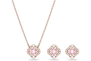Swarovski Sparking Dance Crystal Necklace and Earring Set Jewelry Collection