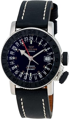 glycine airman automatic world timer