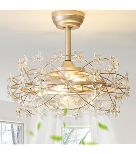 Cy'rqueフライヤーMAYALAFFLESIA繭LAREINECHARLES Amazon.com: YMKSKJ Gold Fandelier Ceiling Fans with Lights, 20