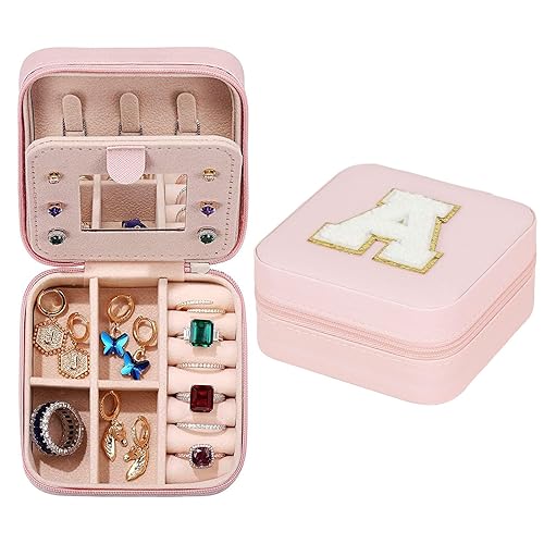 Travel Jewelry Case Jewelry Box, 26 Letters Jewelry Display