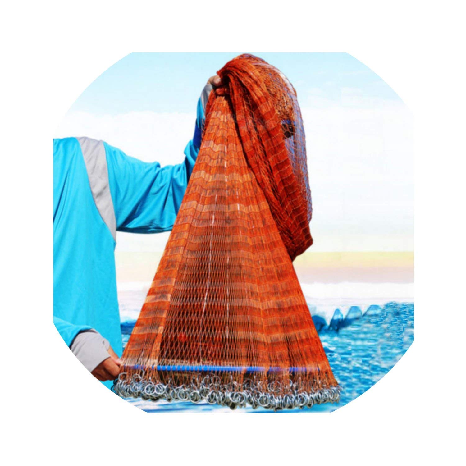 Buy Fall In Love Korean Steel Chain Sinkers Hand Cast Net PE Line Small