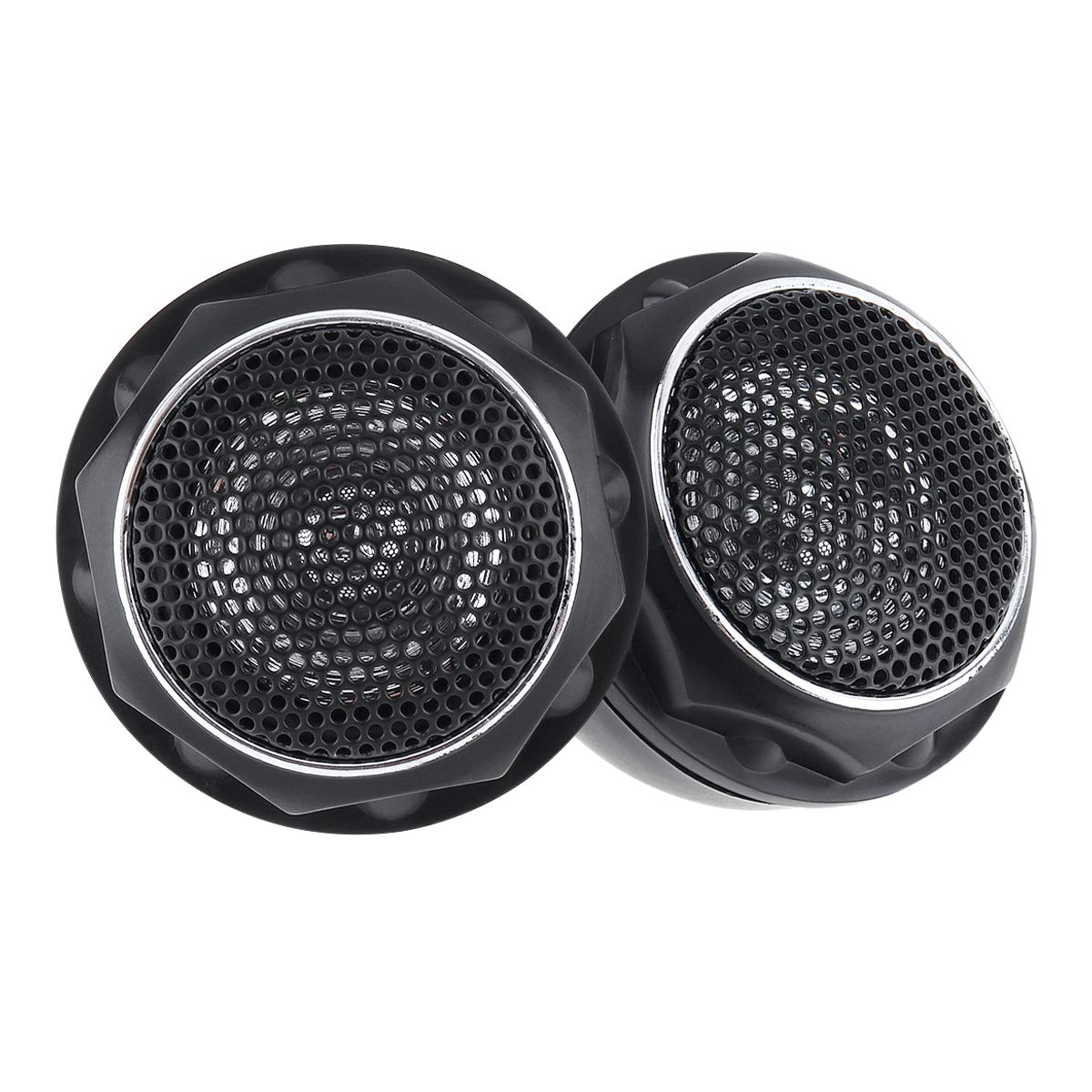 ePathChina 2pcs 140W T280 High Efficiency Mini Dome Tweeter Speakers for Car Audio System