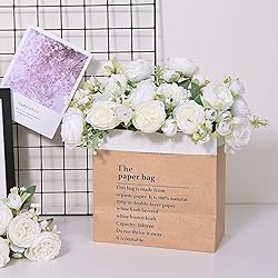 MARTINE MALL 2 Packs Peonies Artificial