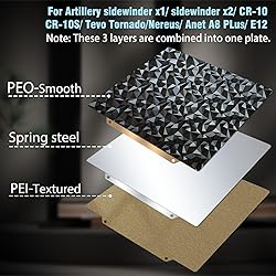 Wefuit Smooth PEO+Textured PEI Spring Steel Print