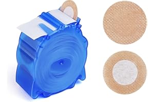 carrotez Nipple Covers for Runners - 180 pcs (90 pairs), Anti-Chafing Nipple Cover Stickers with a Dispenser, Nipple Tape, Nipple Patches for Men, Beige