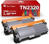 Toner Kingdom TN2320 Compatible Toner 2-Pack for Brother MFC HL Printers view 1