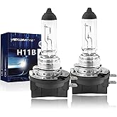 VEXONEYE H11B Halogen Headlight Bulb 12V 55W | 4300K Low Beam Warm White Head Lights,long life