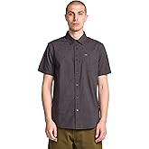 Volcom Men's Patterson Short Sleeve Button Down Woven Shirt