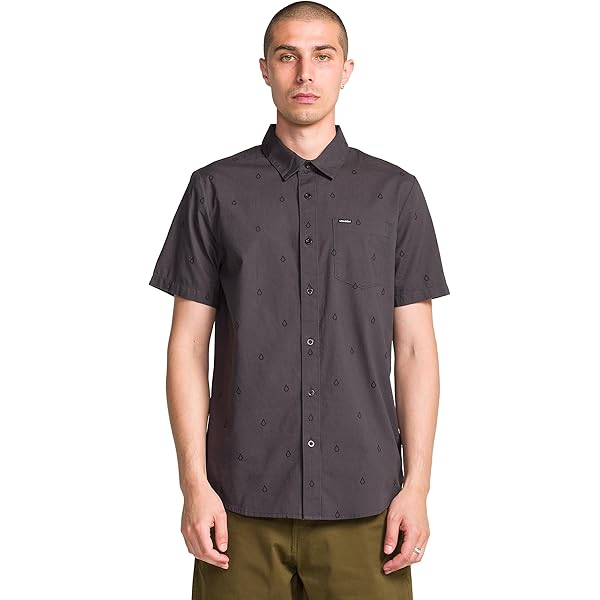 Chemise boutonnée abstraite - France