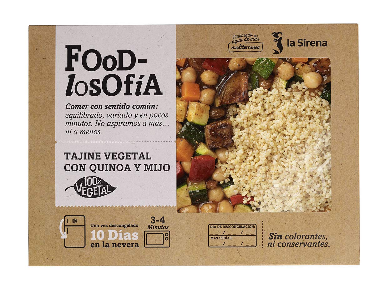 La Sirena - Tajine Vegetal Con Quinoa Y Mijo, 350 g: Amazon.es ...