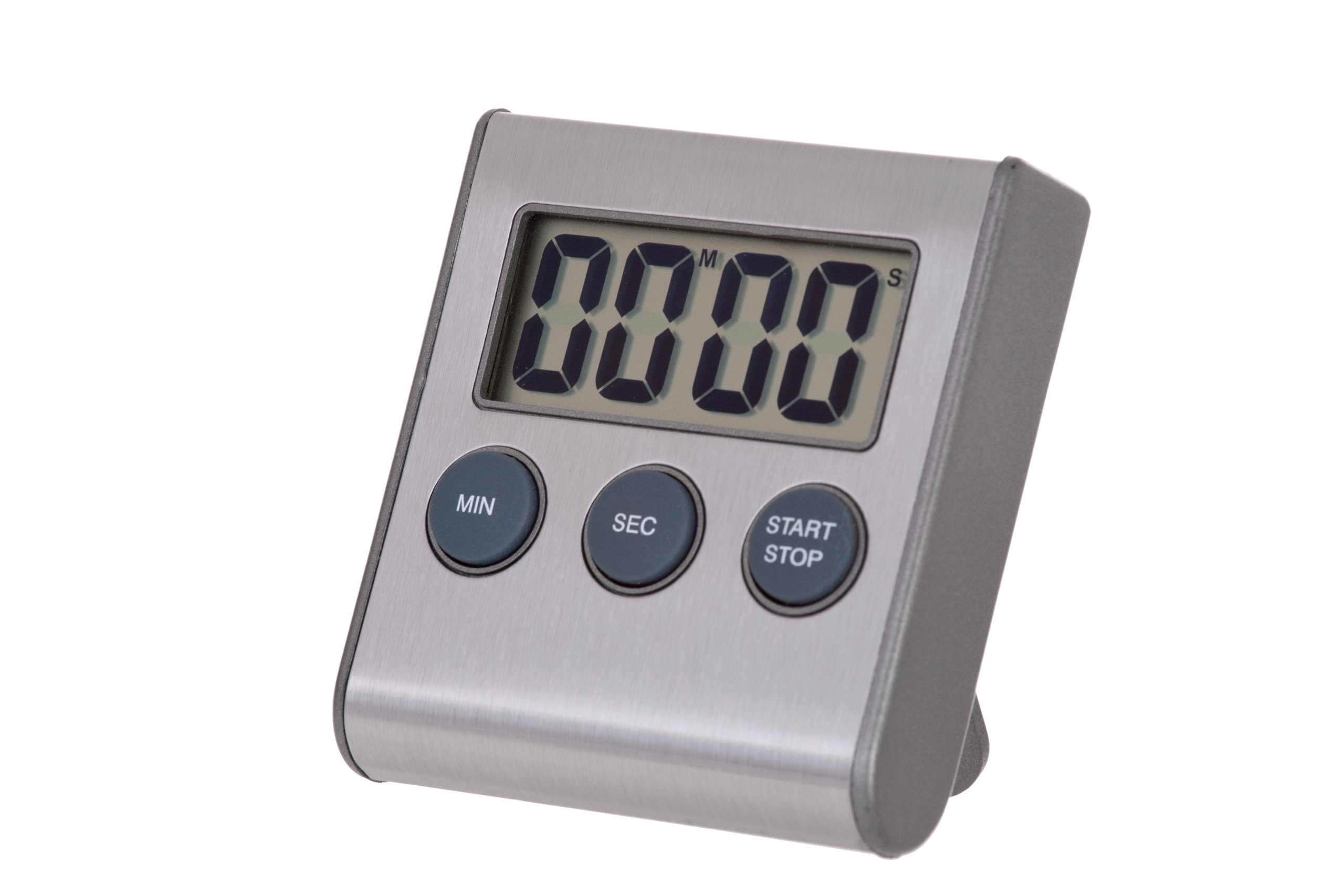 Unity Kitchen Timer, Silver, 7cm x 6cm x 2cm