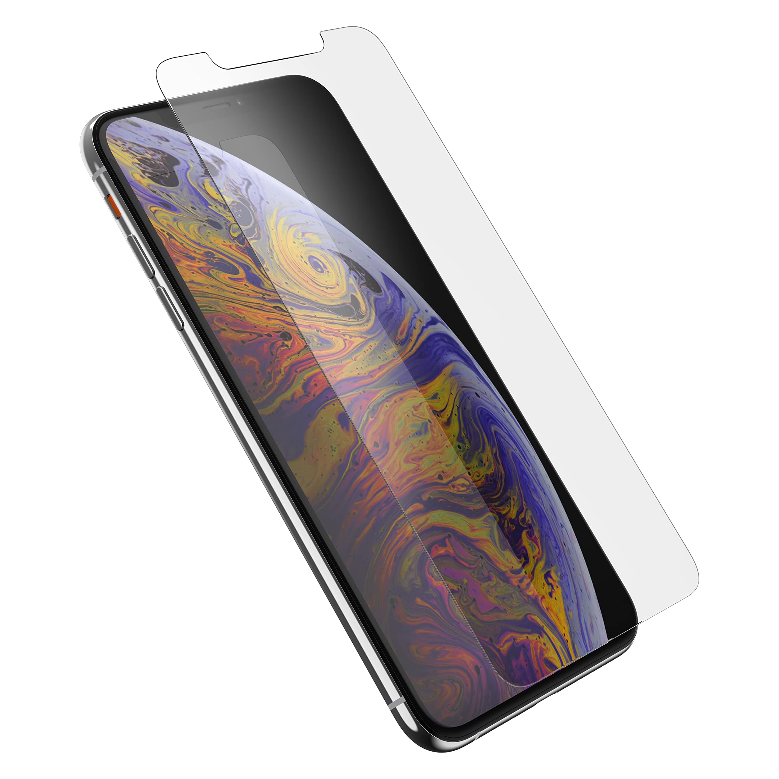 OtterBox Alpha Glass Screen Protector for iPhone Xs Max, Tempered Glass, x2 Scratch Protection