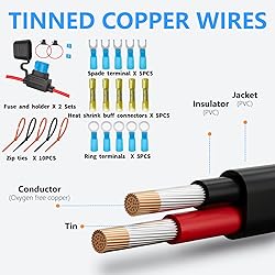 SAKAKI 14 Gauge Wire 2 Core Conductor Duplex Marine