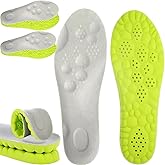 2Pairs 2026 New Upgraded 4D Cloud Insoles Men & Women, Memory Foam Cloud Insoles Anti-Fatigue, Automatically Adapt to Foot and Shoe Shape, Fit Arch Support for Foot Pain Relief and Fatigue Reduction