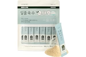 Yorit Excellent Broth Powder, Premium-Quality Seafood and Vegetable Stock, Quick-Gourmet Dishes, No Chemicals, Powder Soup Base 요릿 일품육수(1 Pouch, Seafood and Vegetable)