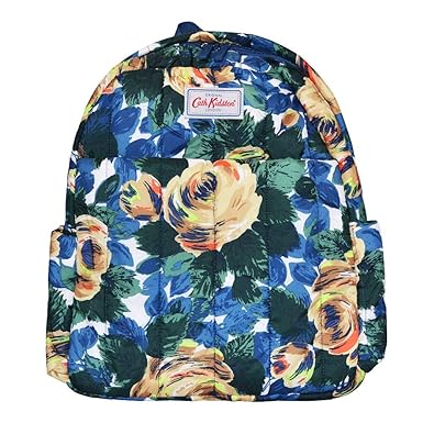 Amazon Com Cath Kidston Padded Backpack Oxford Rose Deep Blue Clothing