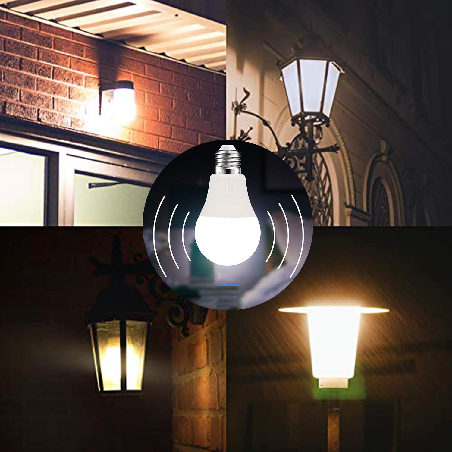 Greenic Radar Motion Sensor Led Light Bulb, 15W(100W Equivalent), E27 Screw - Image 4