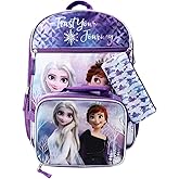 BIOWORLD Womens Frozen 4-Piece Backpack Set (Little Kid/Big Kid), White, One size