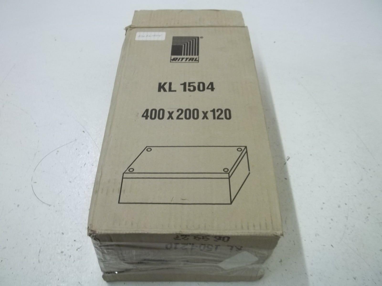 Rittal Kl 1504 with Attached Part Number C3g-901 Junction Box, Steel, Kl 1504 with Attached Part Number C3g-901