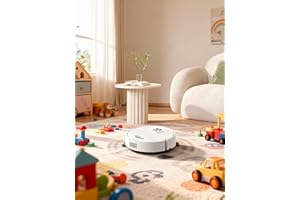 Automatic Robot Vacuum Low Profile Quiet Sweeper for Small Apartment Dorm Bedroom