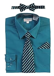 Gioberti Kids and Boys Long Sleeve Dress Shirt and
