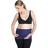 Maddie Moo Belly Band Seamless Maternity and Postpartum Shirt Extenders, Cotton, Singles
