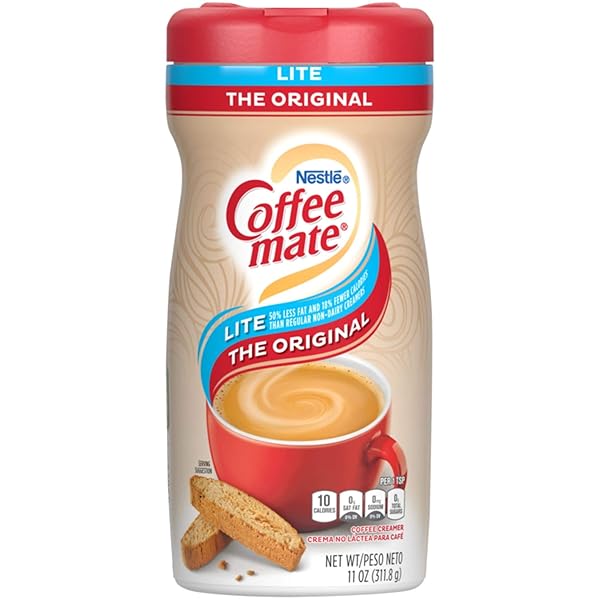 NESTLE COFFEE-MATE COFFEE CREAMER, ORIGINAL LITE, 11OZ POWDER CREAMER
