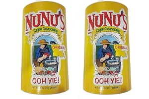 NuNu's Original All Purpose Cajun Seasoning, 8 Ounce Shaker (Pack of 2)