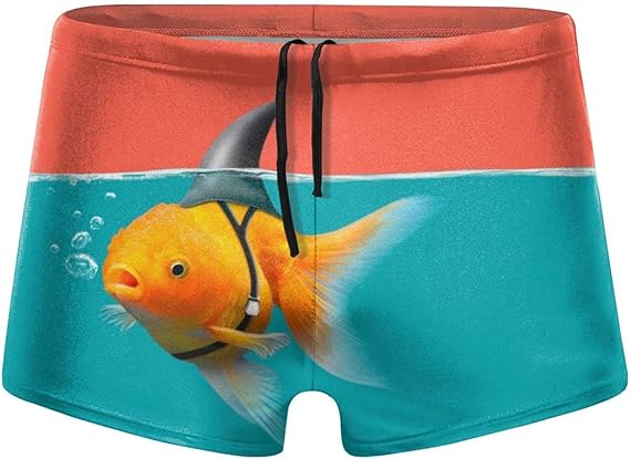 Amazon Co Jp 水着 メンズ インナーパンツ フカ 金魚 面白い 温泉 スイムパンツ 四角 フィットネス ボクサー型 水泳パンツ 競泳水着 おしゃれ Yamayago 服 ファッション小物