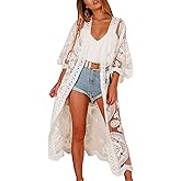 JDiction Womens Bathing Suit Cover Up Summer Long Bikini Swimsuit Coverup Vacation Outfits Long Beach Dress