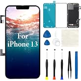for iPhone 13 Screen Replacement with Ear Speaker 6.7 inch | A2631 A2634 A2635 A2633 A2482 3D Touch Proximity Sensor Display Digitizer Assembly with Repair Tools