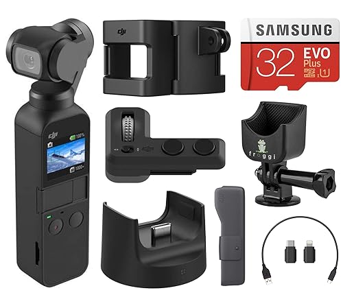 DJI Osmo Pocket Handheld Axis Gimbal Stabilizer with Integrated