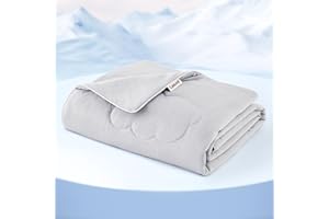 LE SURE Premium Dog Cooling Blanket for Bed - Washable Pet Throw Blanket with Q-MAX>0.4 for Summer，Soft Cat Cooling Mat, Furniture Protector, 60x80