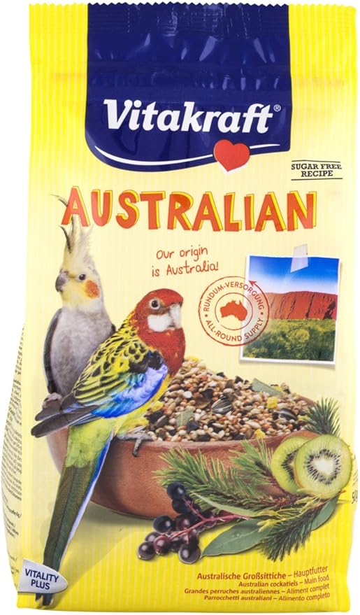 vitakraft amazonian parrot food
