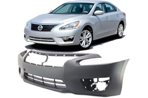 FitParts Compatible with Front Bumper Cover Fascia 2013 2014 2015 Nissan Altima SL S SV 13-15. New Primed With Fog Light Holes. NI1000285 620223TA0H