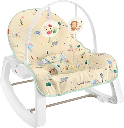 Amazon Co Jp フィッシャープライス サンリオベビー Sanrio Baby インファント トドラーロッカー 日本正規品 3way ベビーラック ロッキングチェア お誕生 18kgまで サンリオ 0か月 Gxl73 ベビー マタニティ