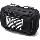 Tactical Molle Admin Pouch Compact Utility EDC Tool Bag Phone Pouches Fanny Waist Pack Bag Belt Pouch Small First Aid Kit