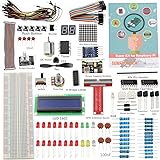 Sunfounder Project Super Starter Kit for Raspberry Pi Model B+ w/ 40-Pin GPIO Extension Board, GPIO Cable, H-Bridge L293D, ADXL335, DC Motor, 7-Segment, Dot Matrix Display