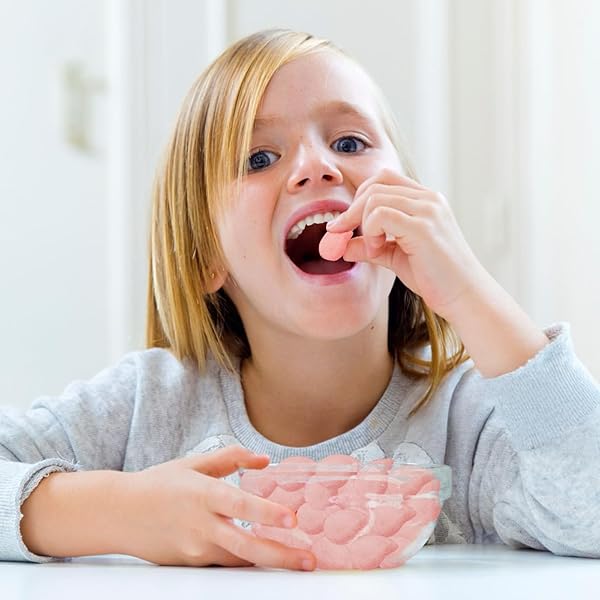 SOFT & CHEWY CANDY 7 PACKS, MARSHMALLOWS GUMMY CANDIES BULK, SWEET & SOUR CHEWS CANDY GUMMY NET 350G, NATURAL DYES & FLAVORS, MAJOR ALLERGY FRIENDLY, INDIVIDUALLY WRAPPED FRUITY SNACK PACKS (STRAWBERRY)