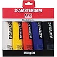 Amsterdam Acrylic Standard Series Paint Set 5x120ml Mixing