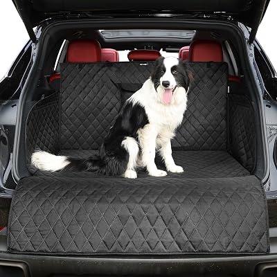 KYG Car Boot Protector for Dogs 4 Layers Waterproof Nonslip Bumper Protection