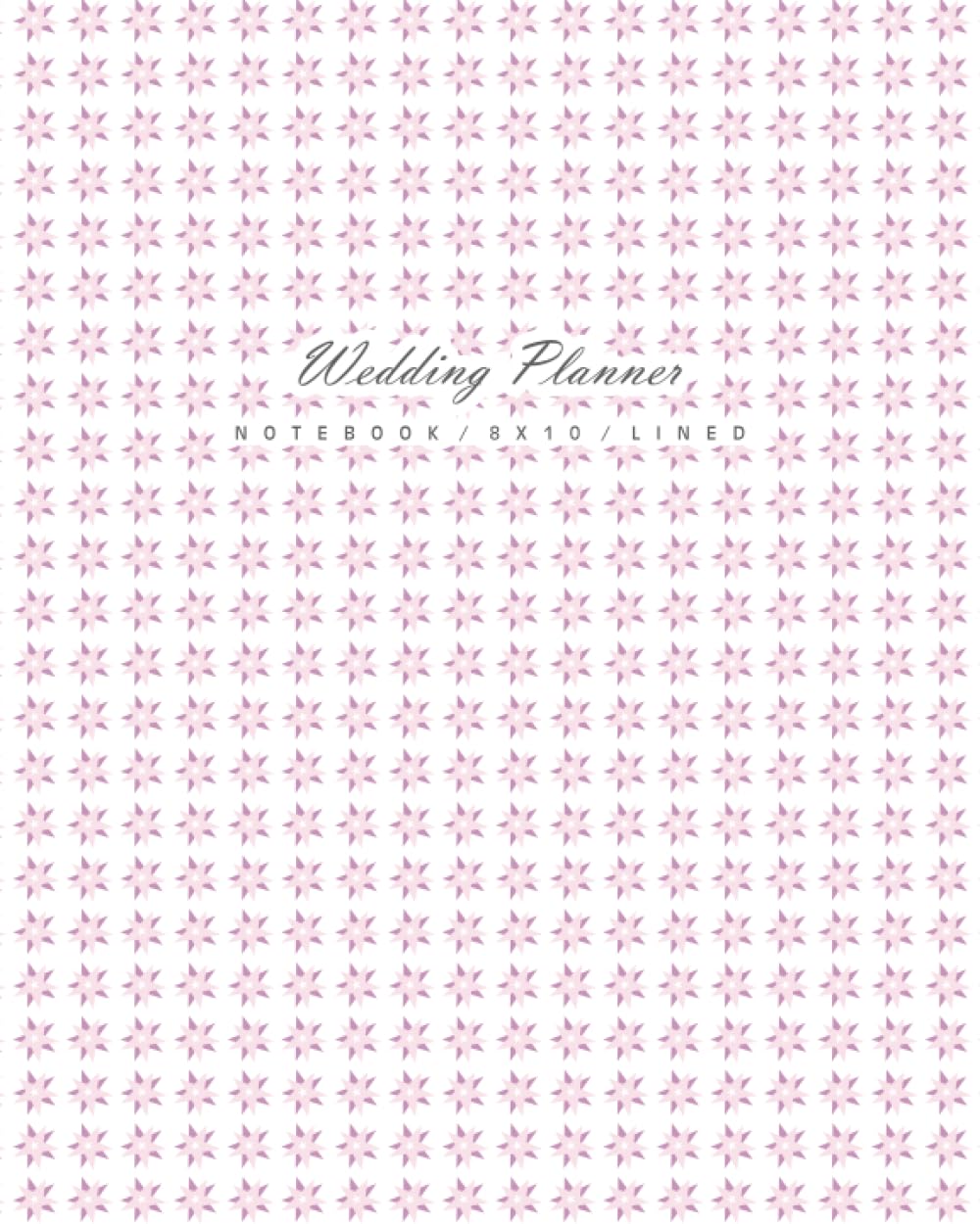 Wedding Planner - Notebook 8x10 (Pink)