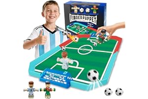 ABVSAB Foosball Table Soccer Board Game for Kids，Finger Foosball Pinball Interactive Toys,Interactive Board Games Gift for 3 4 5 6 7 8-12 Year Old Kids Boys Girls